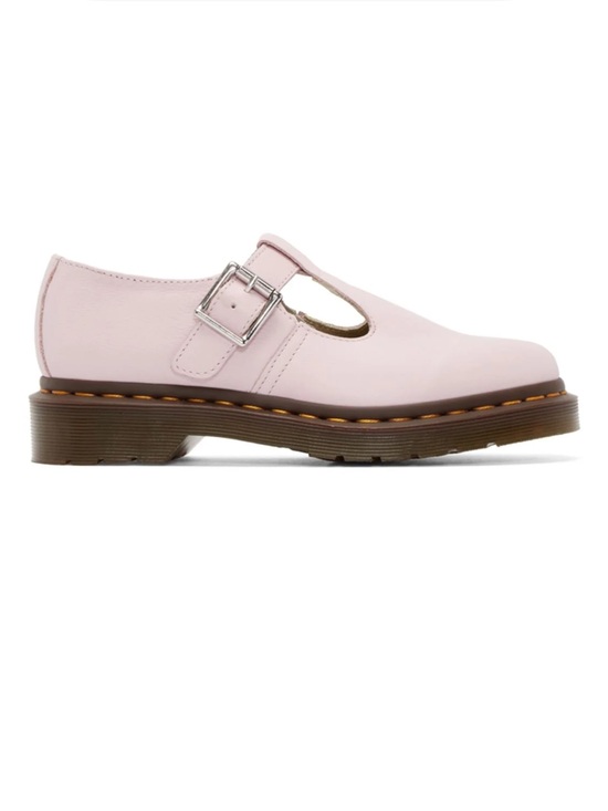 Dr. Martens Shoes - Dr. Martens Polley Light Pink Smooth Mary Jane Oxford Shoe Sz US 6/EU 37
